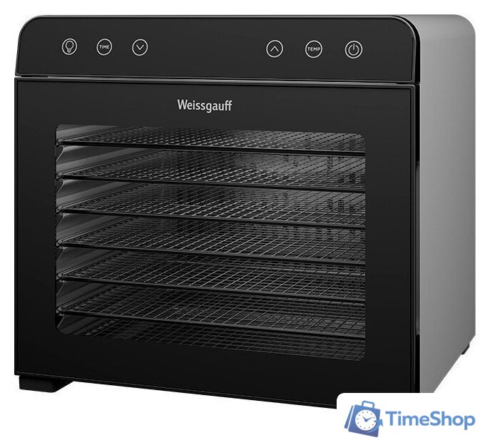Сушилка для овощей и фруктов Weissgauff WDH 108 Digital Dry - Изображение №1 — Интернет-магазин Time-Shop