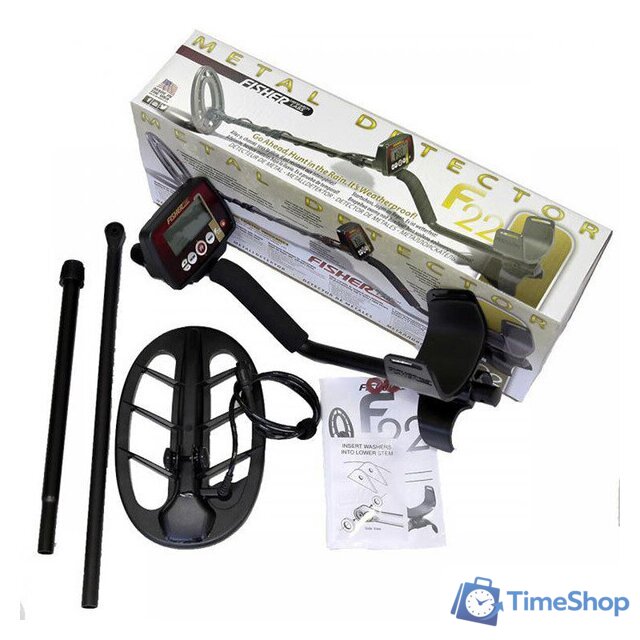 Металлоискатель Fisher Labs F22-11DD - Изображение №4 — Интернет-магазин Time-Shop