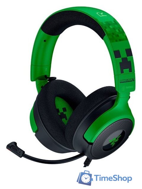 Наушники Razer Kraken V4 X Minecraft Edition - Изображение №1 — Интернет-магазин Time-Shop