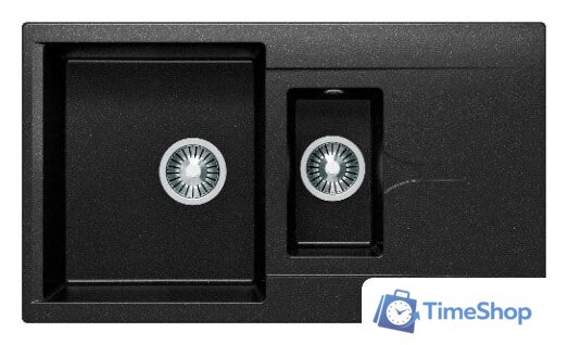 Кухонная мойка Polygran Brig-870 (черный 16) - Изображение №1 — Интернет-магазин Time-Shop