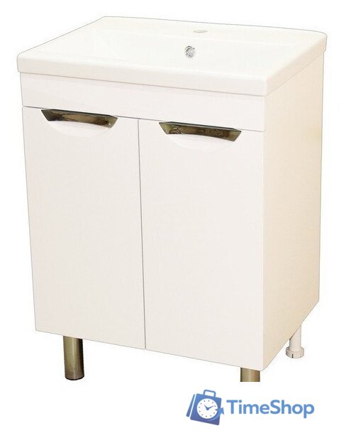  СанитаМебель Тумба под умывальник Камелия-64 Д3 (белый) - Изображение №1 — Интернет-магазин Time-Shop