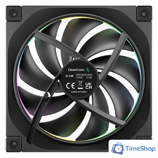 Вентилятор для корпуса DeepCool FL14R R-FL14R-BKAPN1-G - Изображение №3 — Интернет-магазин Time-Shop