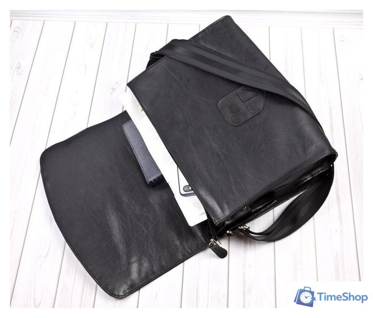 Сумка через плечо Carlo Gattini Classico Albano 5006-01 (черный) - Изображение №10 — Интернет-магазин Time-Shop