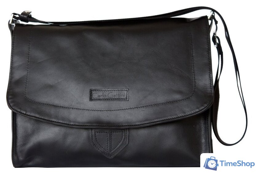 Сумка через плечо Carlo Gattini Classico Albano 5006-01 (черный) - Изображение №2 — Интернет-магазин Time-Shop
