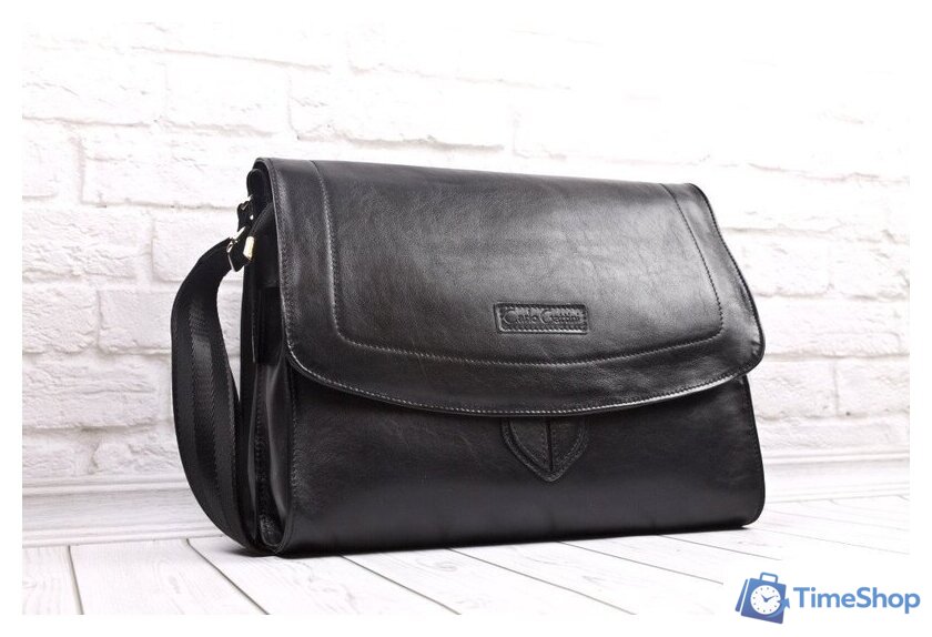Сумка через плечо Carlo Gattini Classico Albano 5006-01 (черный) - Изображение №8 — Интернет-магазин Time-Shop