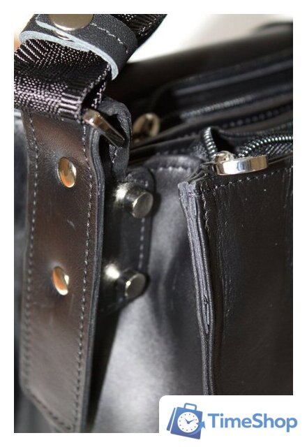 Сумка через плечо Carlo Gattini Classico Albano 5006-01 (черный) - Изображение №6 — Интернет-магазин Time-Shop