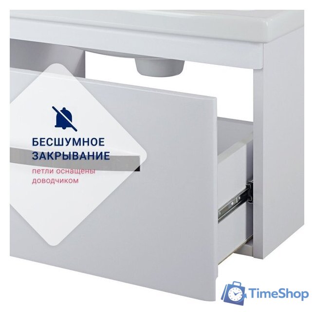  Doratiz Тумба под умывальник Doratiz Экватор 60 9912.807 (белый) - Изображение №7 — Интернет-магазин Time-Shop