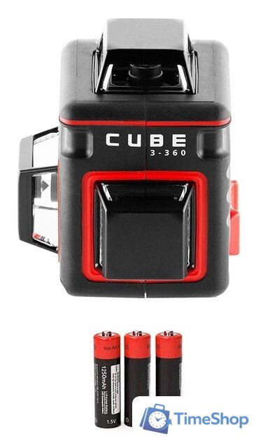 Лазерный нивелир ADA Instruments Cube 3-360 Basic Edition А00559 - Изображение №10 — Интернет-магазин Time-Shop