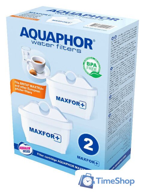 Комплект картриджей АКВАФОР Maxfor+ (2 шт) - Изображение №1 — Интернет-магазин Time-Shop