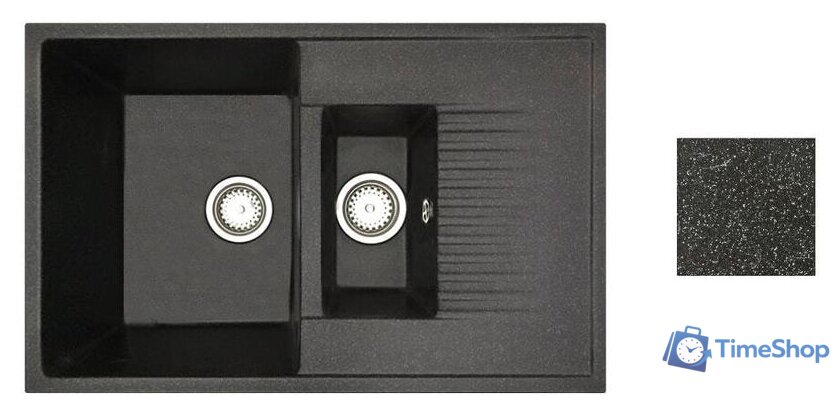 Кухонная мойка БелЭворс Forma L (черный) - Изображение №1 — Интернет-магазин Time-Shop