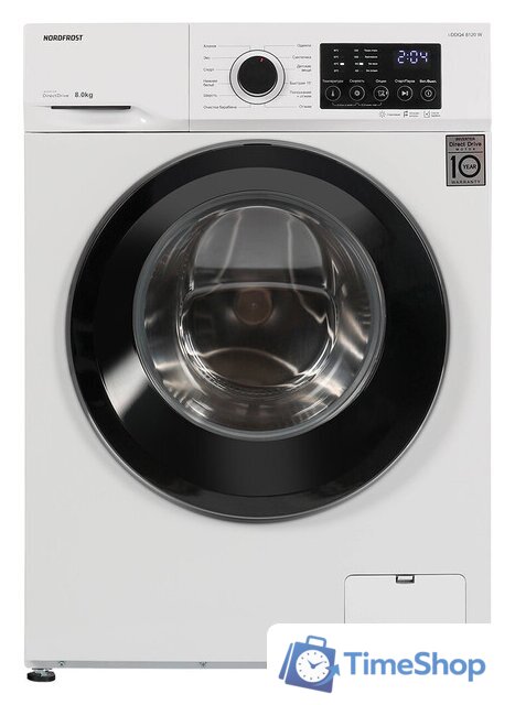 Стиральная машина Nord (Nordfrost) i-DDQ4 8120 W - Изображение №1 — Интернет-магазин Time-Shop
