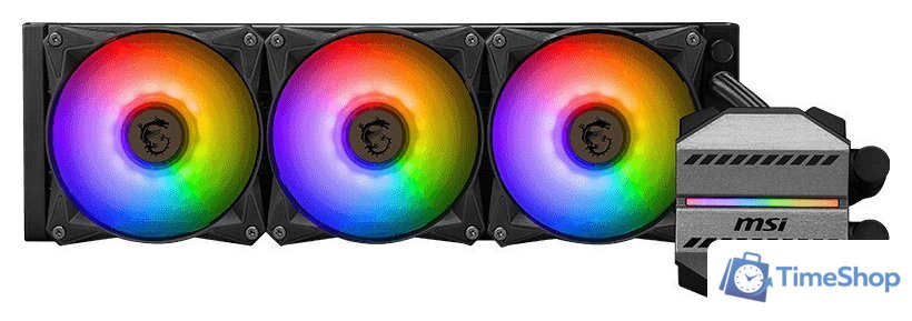 Система жидкостного охлаждения для процессора MSI MAG CoreLiquid M360 (черный) - Изображение №1 — Интернет-магазин Time-Shop