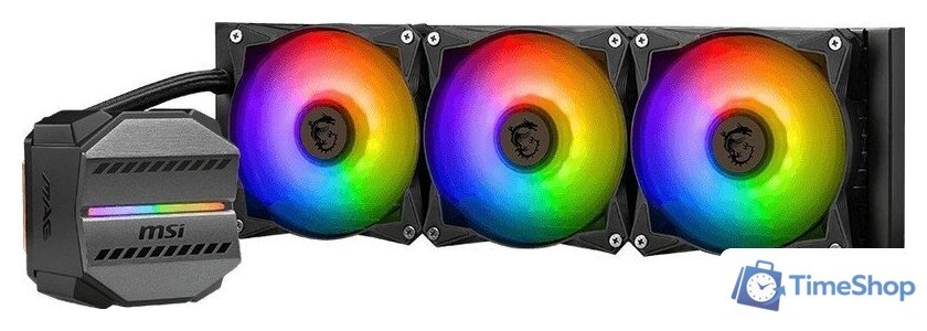 Система жидкостного охлаждения для процессора MSI MAG CoreLiquid M360 (черный) - Изображение №4 — Интернет-магазин Time-Shop