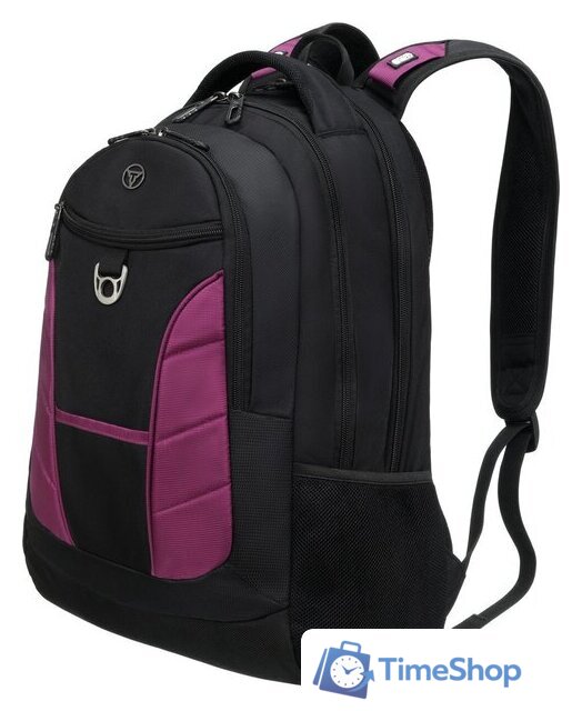 Городской рюкзак Torber Xplor T2371B (черный/бордовый) - Изображение №2 — Интернет-магазин Time-Shop