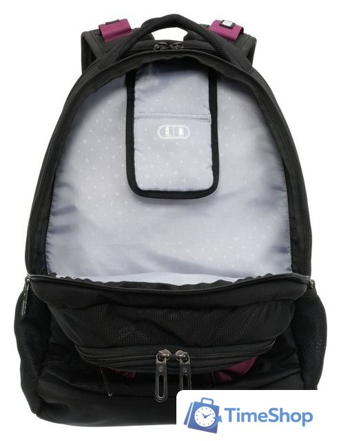 Городской рюкзак Torber Xplor T2371B (черный/бордовый) - Изображение №7 — Интернет-магазин Time-Shop