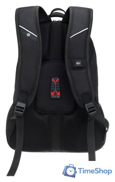 Городской рюкзак Torber Xplor T2371B (черный/бордовый) - Изображение №4 — Интернет-магазин Time-Shop