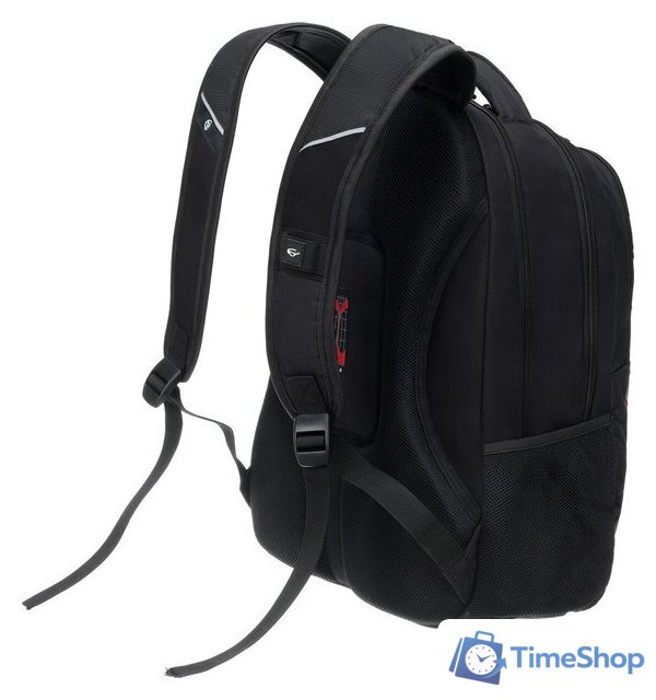 Городской рюкзак Torber Xplor T2371B (черный/бордовый) - Изображение №3 — Интернет-магазин Time-Shop