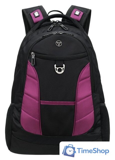 Городской рюкзак Torber Xplor T2371B (черный/бордовый) - Изображение №1 — Интернет-магазин Time-Shop