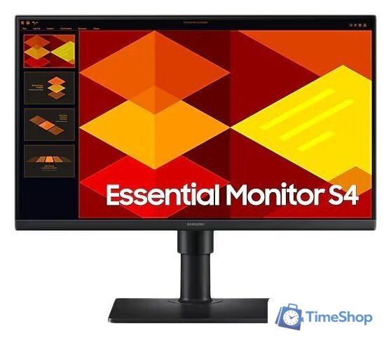 Монитор Samsung Essential S4 LS22D400GAUXEN - Изображение №1 — Интернет-магазин Time-Shop