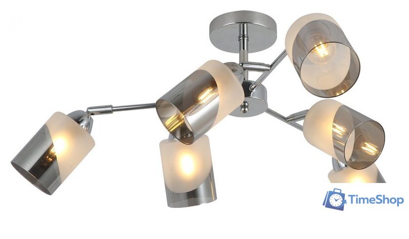 Люстра средней высоты Mirastyle MD-8225/6 CR - Изображение №1 — Интернет-магазин Time-Shop