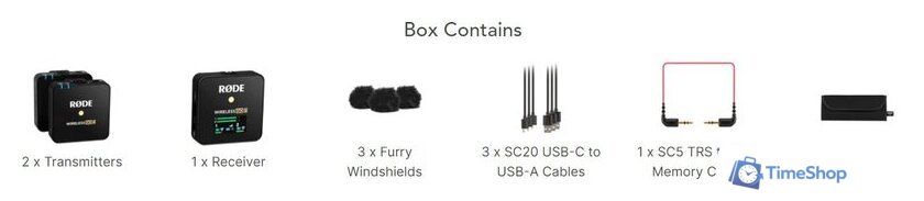 Радиосистема RODE Wireless GO II - Изображение №9 — Интернет-магазин Time-Shop