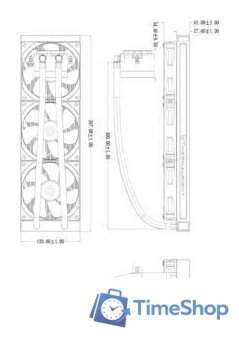 Система жидкостного охлаждения для процессора Thermalright Frozen Magic 360 Digital ARGB V2 (черный) - Изображение №9 — Интернет-магазин Time-Shop