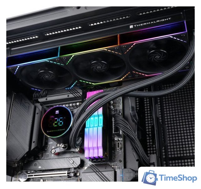 Система жидкостного охлаждения для процессора Thermalright Frozen Magic 360 Digital ARGB V2 (черный) - Изображение №8 — Интернет-магазин Time-Shop