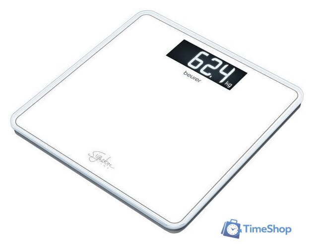 Напольные весы Beurer GS 400 SignatureLine (белый) - Изображение №1 — Интернет-магазин Time-Shop