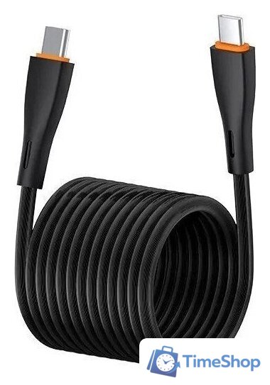 Кабель EOFE CC21 USB Type-C - USB Type-C (1 м, черный) - Изображение №2 — Интернет-магазин Time-Shop