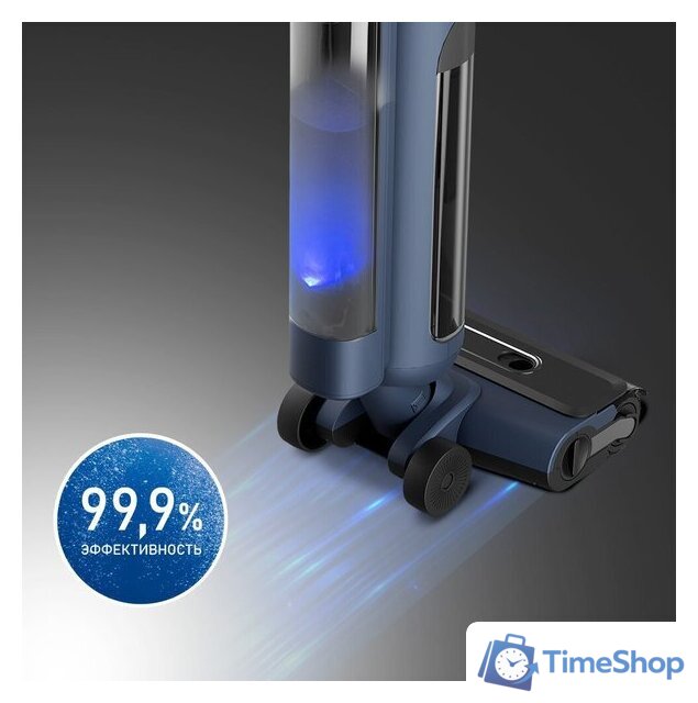 Вертикальный моющий пылесос Redmond (Редмонд) VH1312 (синий) - Изображение №12 — Интернет-магазин Time-Shop