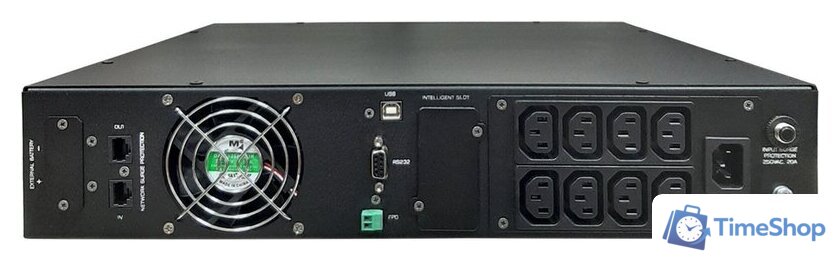 Источник бесперебойного питания SVC RT-1KL-LCD/R78C13 - Изображение №3 — Интернет-магазин Time-Shop