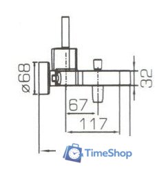 Смеситель Bravat Spring F679113C-01 - Изображение №3 — Интернет-магазин Time-Shop