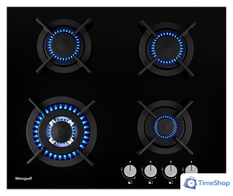 Варочная панель Weissgauff HGG 640 BGV - Изображение №1 — Интернет-магазин Time-Shop