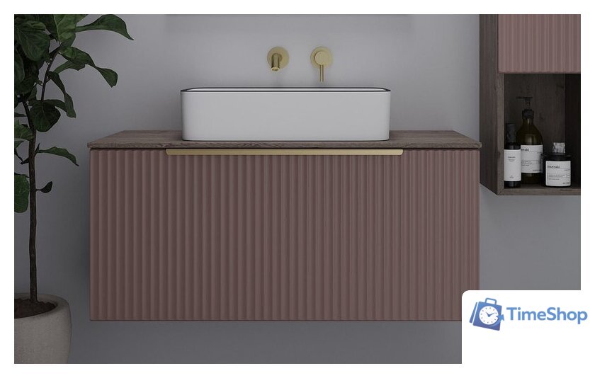  ЗОВ Тумба под умывальник Дублин 80 DU80TSMFR (флавио античная роза) - Изображение №1 — Интернет-магазин Time-Shop