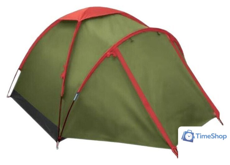 Треккинговая палатка Tramp Lite Fly 3 (зеленый) - Изображение №1 — Интернет-магазин Time-Shop
