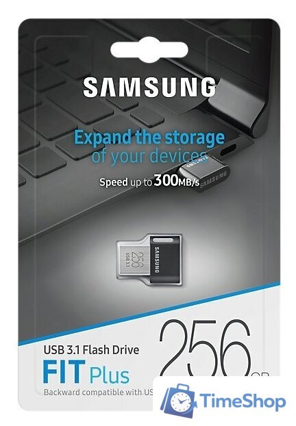 USB Flash Samsung FIT Plus 256GB (черный) - Изображение №7 — Интернет-магазин Time-Shop