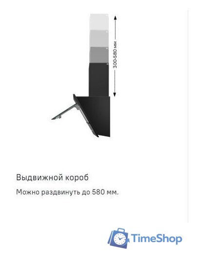 Кухонная вытяжка MAUNFELD Tower 50 (черный) - Изображение №22 — Интернет-магазин Time-Shop