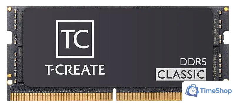 Оперативная память Team T-Create Classic SODIMM 16ГБ DDR5 5600 МГц CTCCD516G5600HC46A-S01 - Изображение №1 — Интернет-магазин Time-Shop