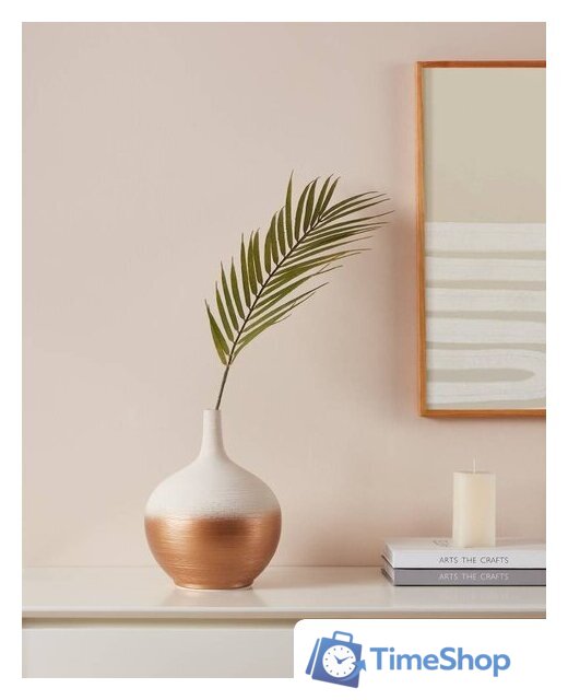 Ваза Eglo Saryksu 421413 (керамика, белый/золото) - Изображение №4 — Интернет-магазин Time-Shop