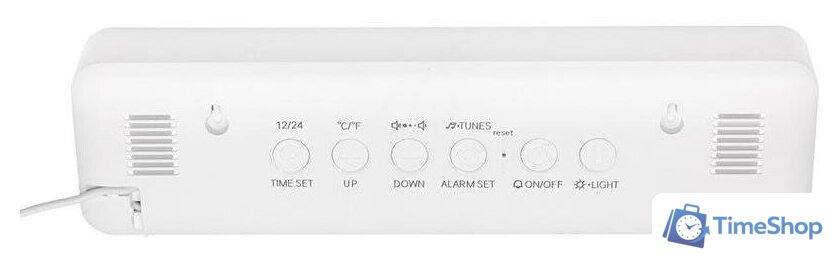 Будильник ArtStyle CL-W81WGR (белый) - Изображение №2 — Интернет-магазин Time-Shop