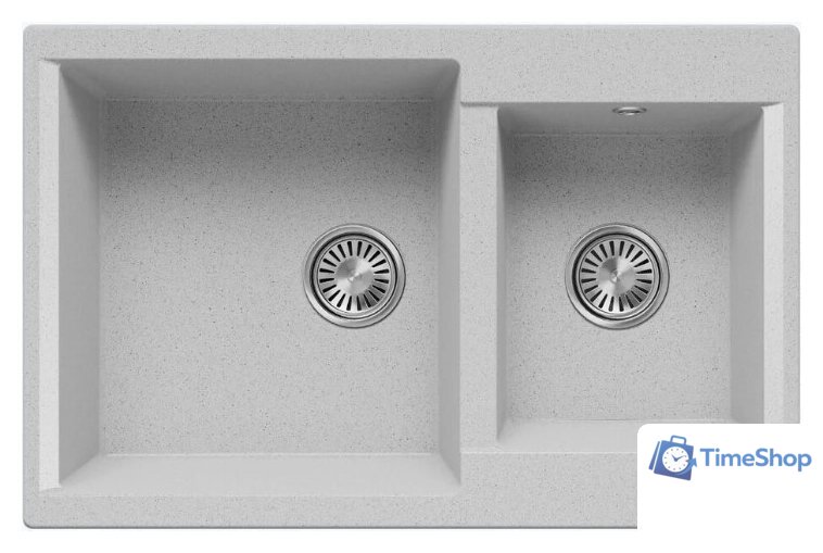 Кухонная мойка Polygran Brig 772 (светло-серый) - Изображение №1 — Интернет-магазин Time-Shop