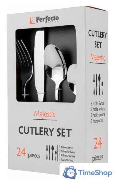 Набор столовых приборов Perfecto Linea Majestic 21-250110P - Изображение №1 — Интернет-магазин Time-Shop