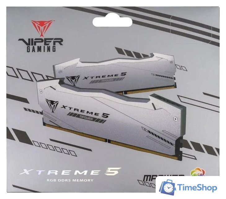 Оперативная память Patriot Viper Xtreme 5 2x24ГБ DDR5 6400 МГц PVXR548G64C32KM - Изображение №4 — Интернет-магазин Time-Shop