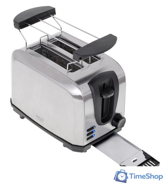 Тостер Adler AD 3222 - Изображение №3 — Интернет-магазин Time-Shop