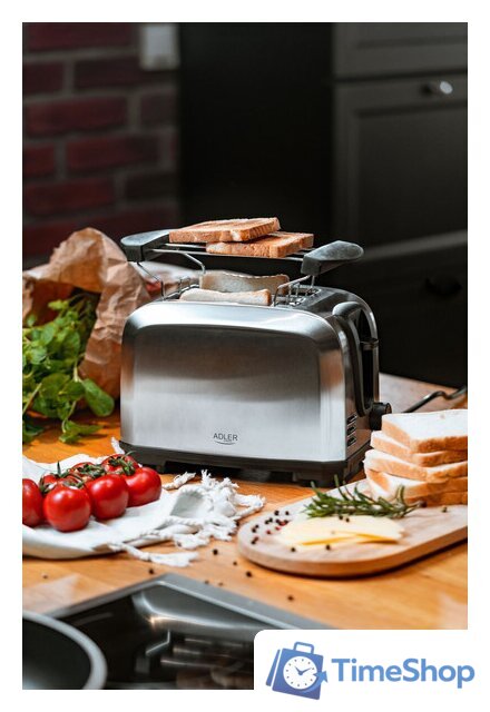 Тостер Adler AD 3222 - Изображение №8 — Интернет-магазин Time-Shop