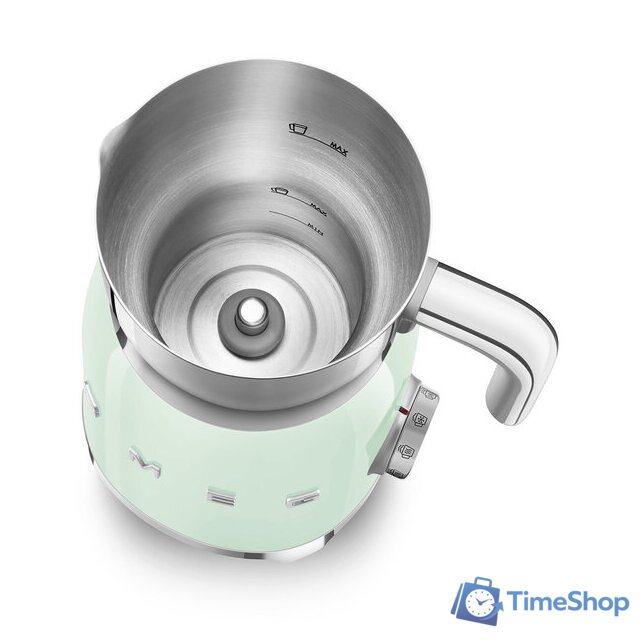 Автоматический вспениватель молока Smeg MFF11PGEU - Изображение №2 — Интернет-магазин Time-Shop