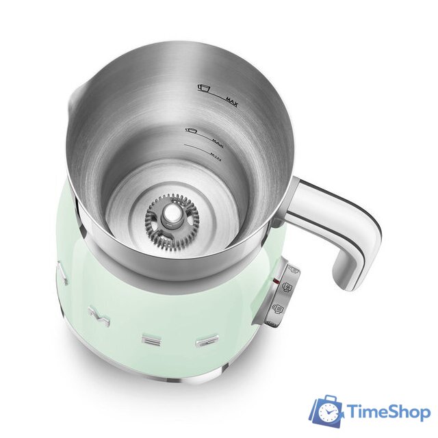 Автоматический вспениватель молока Smeg MFF11PGEU - Изображение №3 — Интернет-магазин Time-Shop