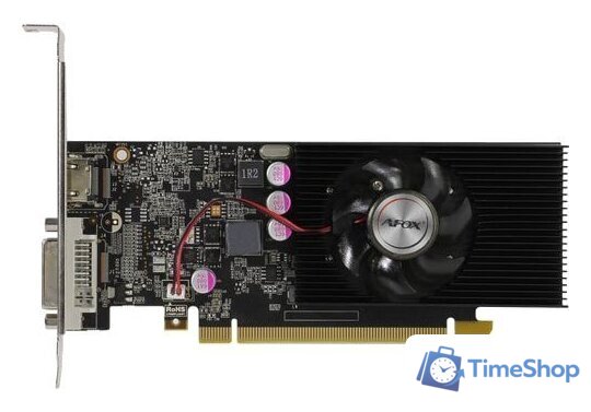 Видеокарта AFOX GeForce GT 1030 2GB GDDR5 AF1030-2048D5L4 - Изображение №1 — Интернет-магазин Time-Shop