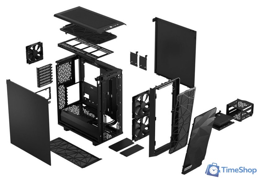 Корпус Fractal Design Meshify 2 Compact FD-C-MES2C-01 - Изображение №18 — Интернет-магазин Time-Shop