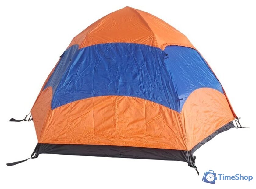 Кемпинговая палатка Sundays ZC-TT103-4 (синий/оранжевый) - Изображение №11 — Интернет-магазин Time-Shop